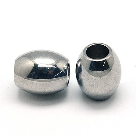 304 Stainless Steel Beads STAS-E035-1A-1