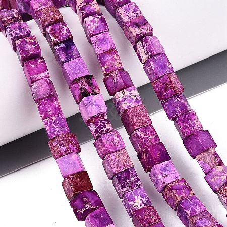 Natural Imperial Jasper Beads G-Q606-43A-04-1