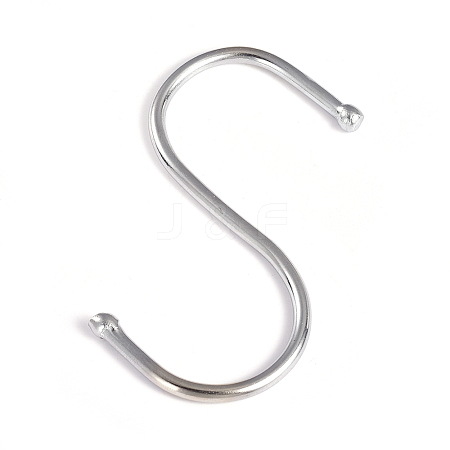 Stainless Steel S-Hook Clasps LS-STAS-WH0014-50P-1