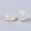 Natural White Agate European Beads X-G-Q503-16-2