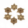 Tibetan Style Links connectors TIBEP-LF9353YKG-AG-LF-1