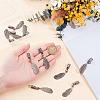 12Pcs Alloy Cord Ends FIND-GF0009-10AS-3