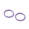 100Pcs Baking Paint Zinc Alloy Open Jump Rings FIND-WH0032-85B-11-2