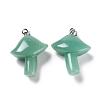 Natural Green Aventurine Pendants G-R480-02A-4
