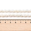 Natural Cultured Freshwater Pearl Beads Strands PEAR-I007-01B-06B-5