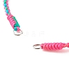 Braided Nylon Thread Bracelet AJEW-JB01124-01-2