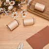 3 Rolls Flat Waxed Polyester Thread String YC-CL0001-02A-4
