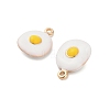 Alloy Enamel Pendants PALLOY-R155-01G-03-2