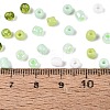 Opaque & Transparent Inside Colours 6/0 Glass Seed Beads SEED-F004-4mm-04-4
