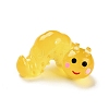 Luminous Resin Worm Ornament DJEW-R011-01B-06-1