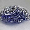 Brass Rhinestone Tennis Bracelets WG6EB7A-08-1