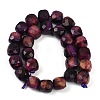 Natural Tiger Eye Dyed Beads Strands G-H028-A01-07A-4