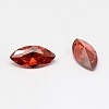 Cubic Zirconia Pointed Back Cabochons X-ZIRC-M003-10x5mm-002-2