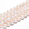 Natural Cultured Freshwater Pearl Beads Strands PEAR-N016-09D-2