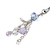 Glass & Acrylic Mobile Straps HJEW-SW00079-09-2