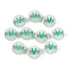 Luminous Frosted Acrylic Beads FACR-T008-02V-1