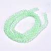 Crackle Glass Beads Strands X-CCG-Q001-8mm-A28-2