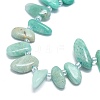 Natural Amazonite Beads Strands G-G106-J03-01-3