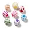 Opaque Acrylic European Beads OACR-E039-13-1