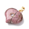 Natural Rhodonite Pendants G-B188-02G-08-2
