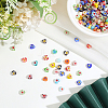 180pcs Handmade Millefiori Glass Beads LAMP-PA0001-67B-4