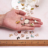 Cheriswelry 44Pcs 22 Style Alloy Enamel Charms ENAM-CW0001-09-4