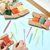 11Pcs Plastic Big Eye Needle for Sewing TOOL-FS0001-06-4