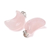 Natural Rose Quartz Pendants G-F820-02L-07-3
