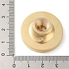 Golden Tone Round Brass Stamp Heads AJEW-H149-05G-01-4