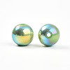 Electroplate Pearlized Glass Pearl Beads EGLA-T021-14C-03-2