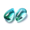 Transparent Glass Charms GLAA-O017-01K-2