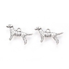 Tibetan Style Alloy Puppy Pendants LS-LF9881Y-1