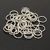Eco-Friendly Brass Round Rings LS-KK-M165-7mm-02S-RS-1
