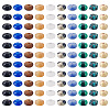 300Pcs 10 Styles Natural & Synthetic Mixed Stone Beads G-TA0003-01-3