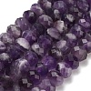 Natural Amethyst Beads Strands G-Z111-A33-3