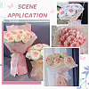 Gorgecraft 2 Bags Organza Flower Wrapping Bouquet Paper DIY-GF0009-26B-5