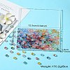 300Pcs Transparent Baking Paint Glass Beads GLAA-CJ0002-46-10