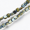 Electroplate Non-magnetic Synthetic Hematite Beads Strands X-G-I200-06F-1