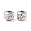 Tarnish Resistant 201 Stainless Steel Beads STAS-A057-04D-P-1