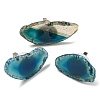 Dyed & Heatsd Natural Agate Slice USB Night Light Decoration G-Q170-10E-1