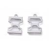 Non-Tarnish 304 Stainless Steel Charms STAS-L263-21P-2