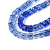 Crackle Transparent Glass Beads Strands GLAA-N062-4mm-03-4