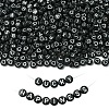 1400Pcs 2 Styles Craft Style Acrylic Beads MACR-YW0003-32-1