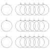 304 Stainless Steel Wine Glass Charms Rings STAS-UN0001-49P-1