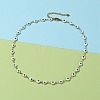 304 Stainless Steel Link Chain Necklaces NJEW-JN03219-4