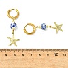 4 Styles Marine Theme 202 Stainless Steel Hoop Earrings EJEW-JE07004-6