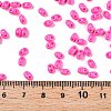 Baking Paint Glass Seed Beads SEED-T006-03Q-4