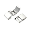 201 Stainless Steel Watch Band Clasps STAS-K252-14B-P-2