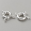 Brass Spring Ring Clasps KK-WH20010-003C-S-2