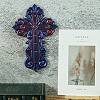 Religion Cross Shape Display Decoration DIY Silicone Mold DIY-K071-01B-2